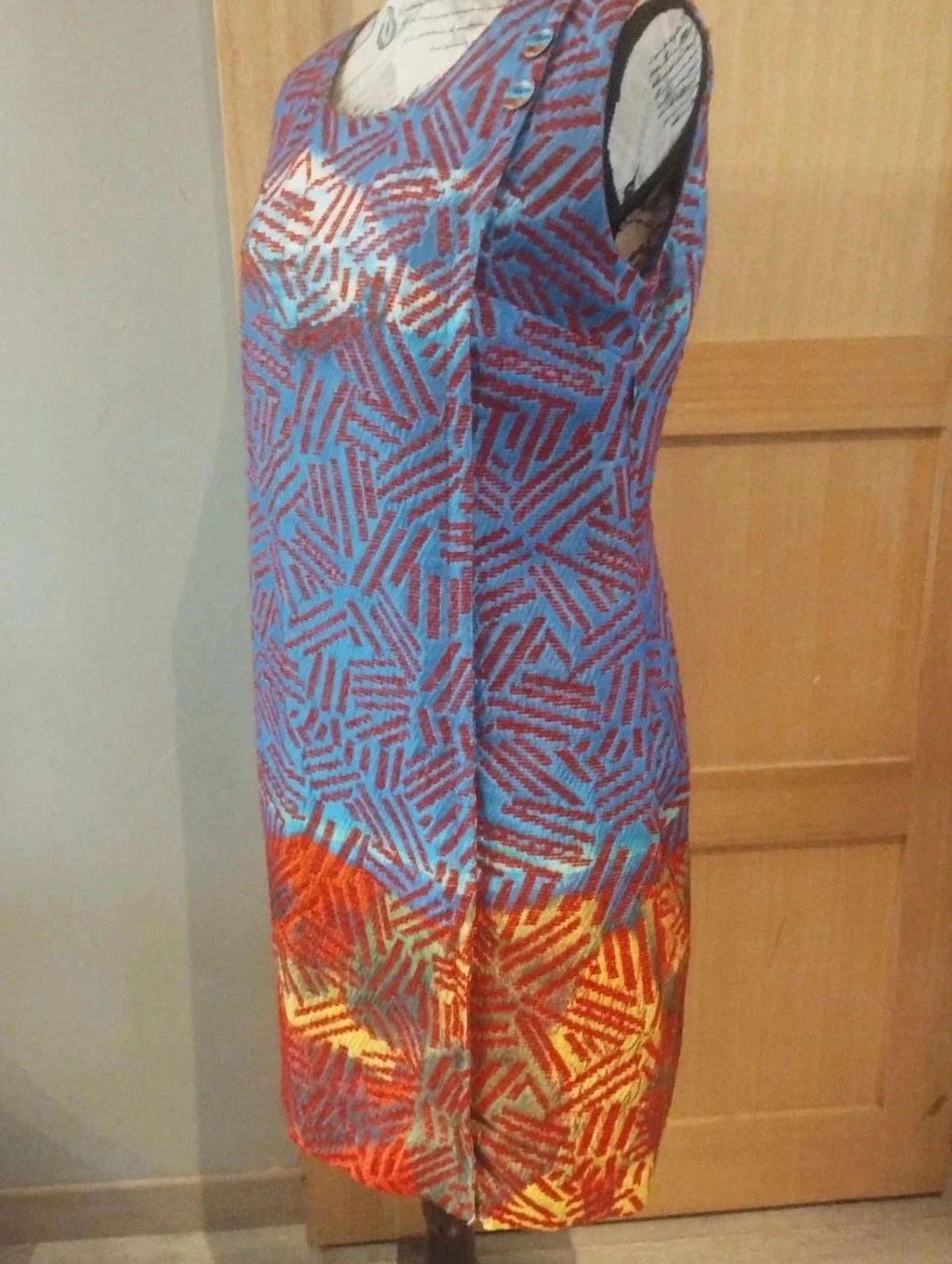 Vestido multicolorido grosso, Aventures Des Toiles T44 – photo 5